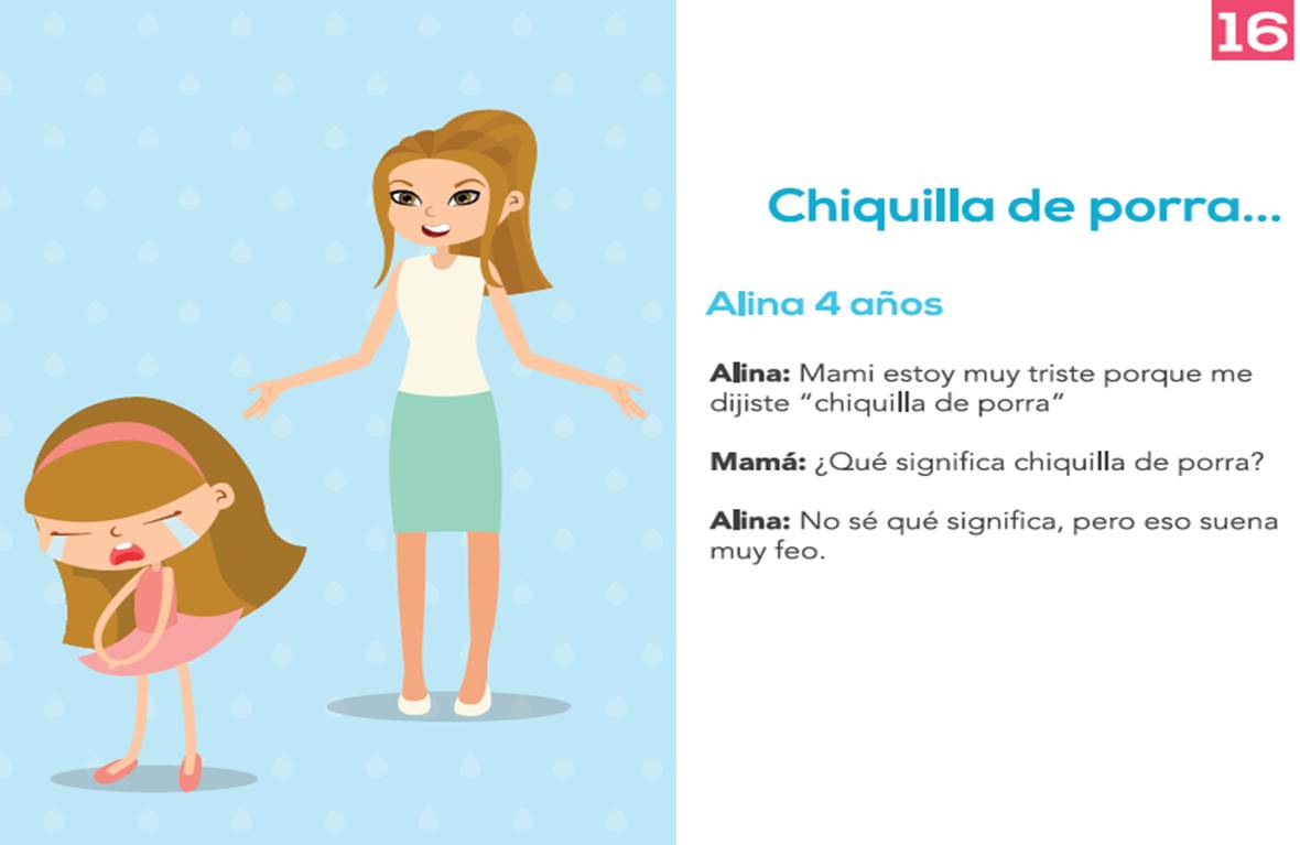 Página ilustrada de Cosas de niños por Cristina